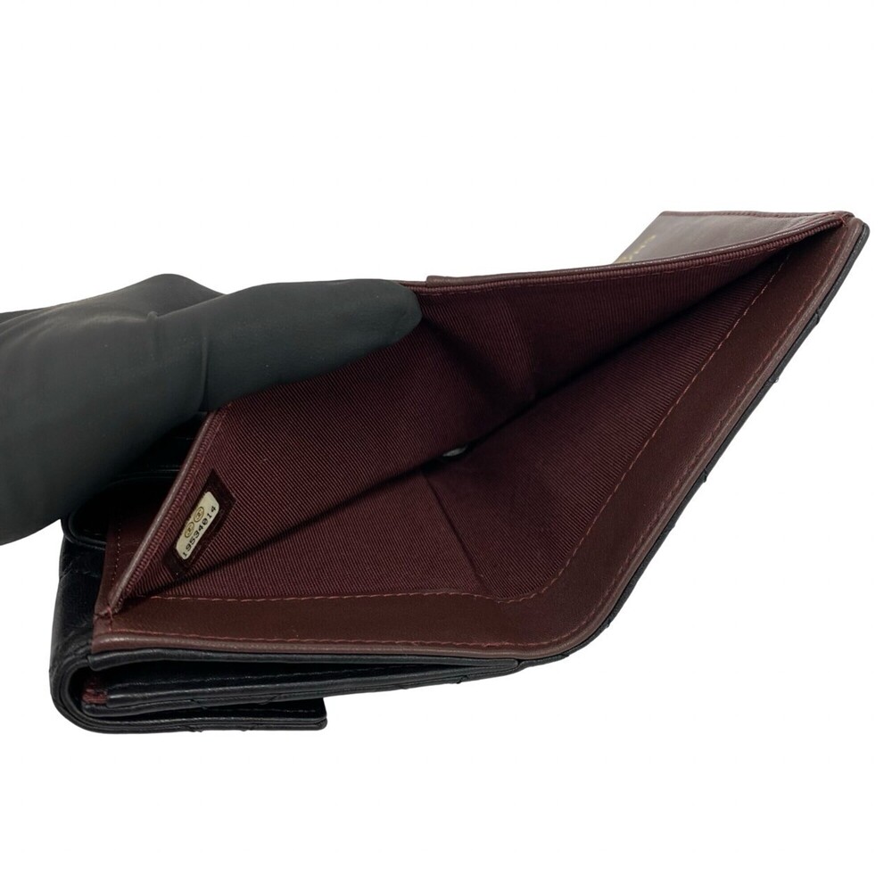 CHANEL Black Matelassé Coco Mark - Picture 8 of 9